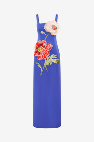 Exclusive LEO LIN Adelina Maxi Dress - Lapis