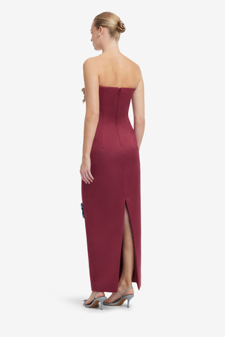 Rayna Embroidered Maxi Dress - Cosmos Print Dress Maxi
