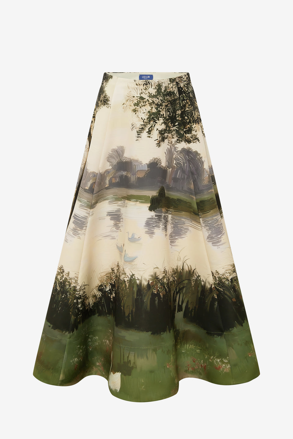Elina Maxi Skirt - Serene Print Skirts