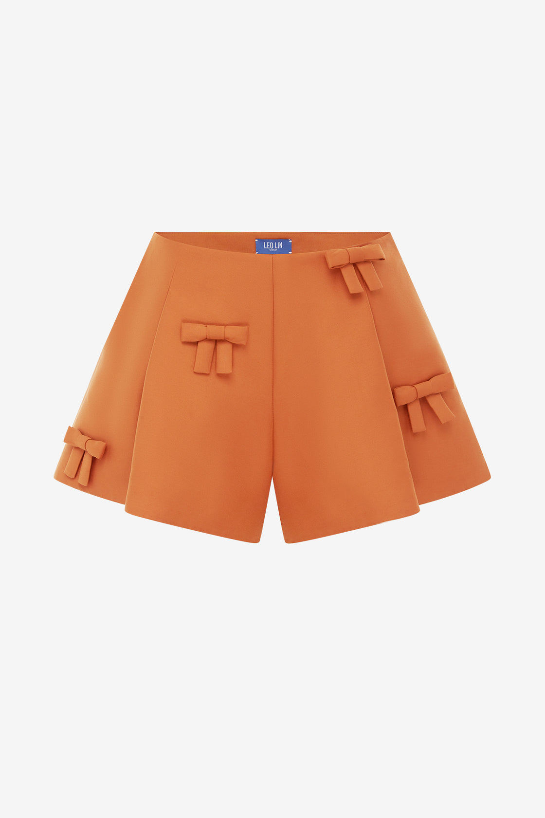 Abby Bow Shorts - Ochre Shorts