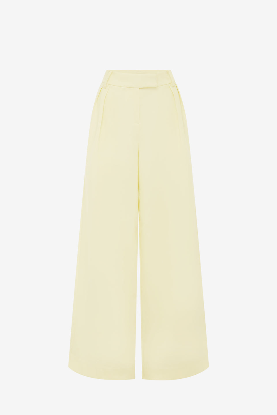 Elisha Wide Leg Pants - Chartreuse Pants