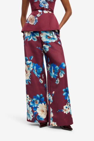 Elisha Wide Leg Pants - Cosmos Print Pants