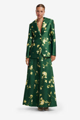 June Pleated Maxi Skirt - Forest Print Skirts