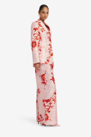 Jordana Jacquard Blazer - Magnolia Print Blazer