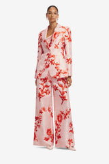 Jordana Jacquard Blazer - Magnolia Print Blazer