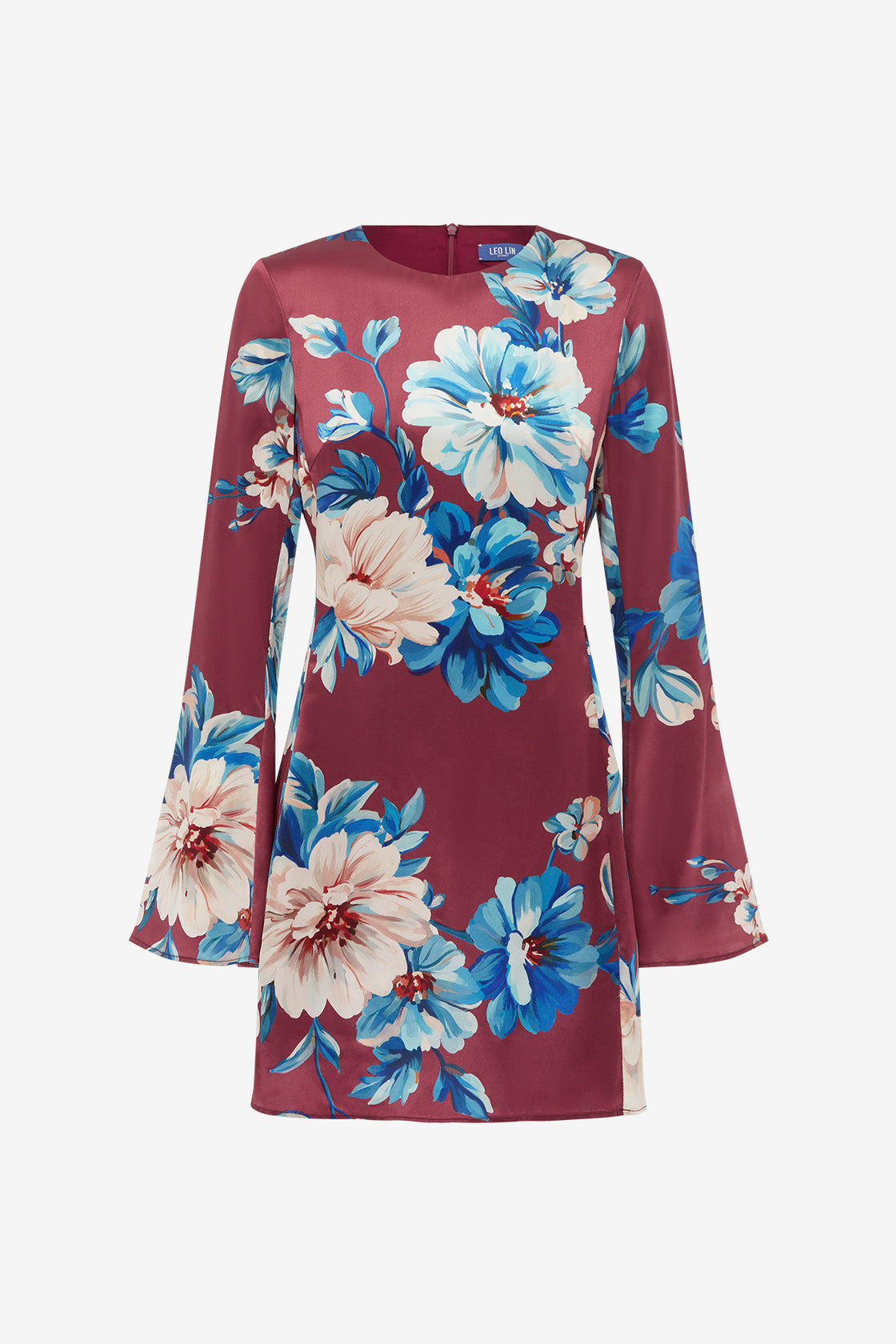 Suzanne Bell Sleeve Mini Dress - Cosmos Print Dress Mini