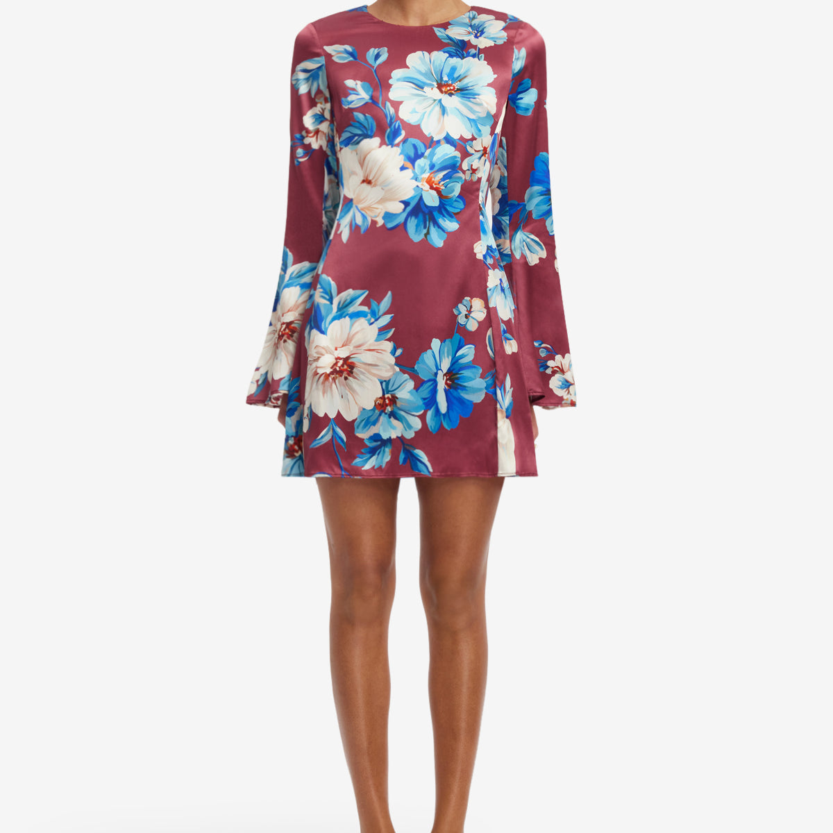 Suzanne Bell Sleeve Mini Dress
