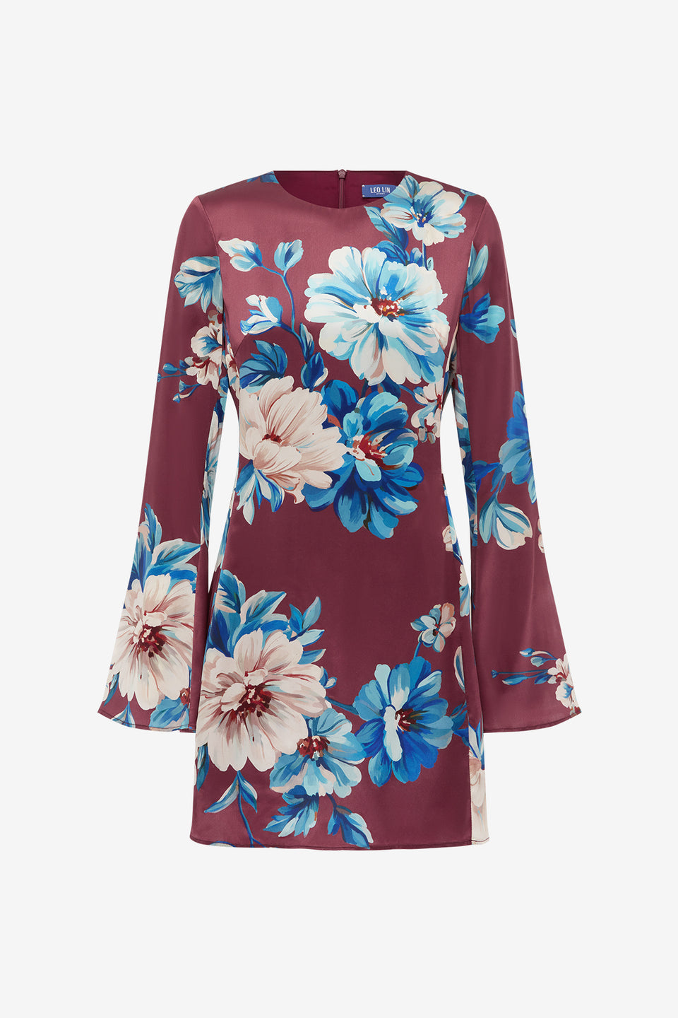 Suzanne Bell Sleeve Mini Dress - Cosmos Print Dress Mini