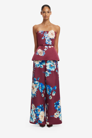 Elisha Wide Leg Pants - Cosmos Print Pants