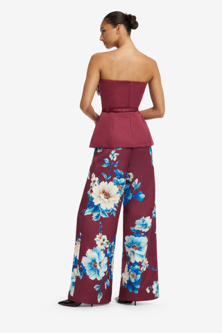 Elisha Wide Leg Pants - Cosmos Print Pants
