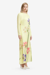 Cassandra Maxi Dress - Agapanthus Print Dress Maxi