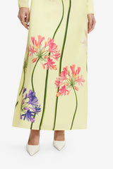 Cassandra Maxi Dress - Agapanthus Print Dress Maxi