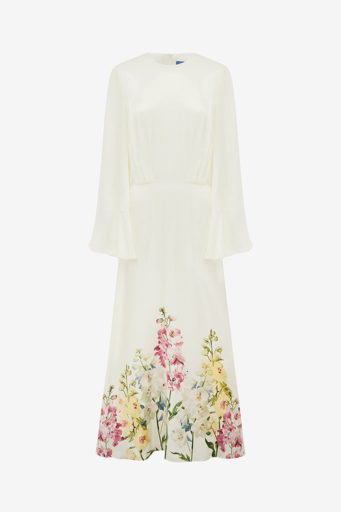 Kinsley Maxi Dress - Snapdragon Print in Snow Dress Maxi