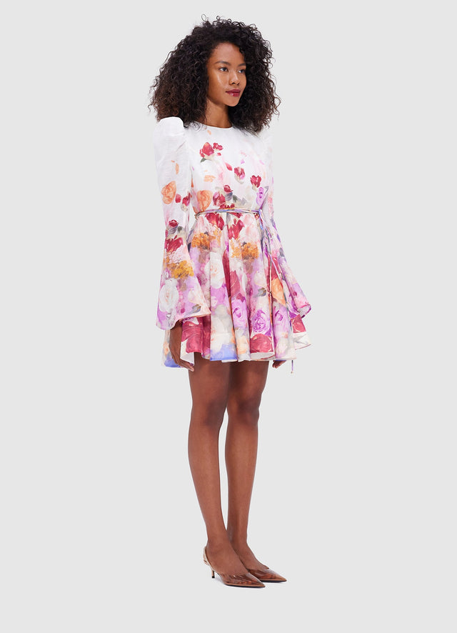 Exclusive Leo Lin Jordyn Mini Dress - Fleur Print