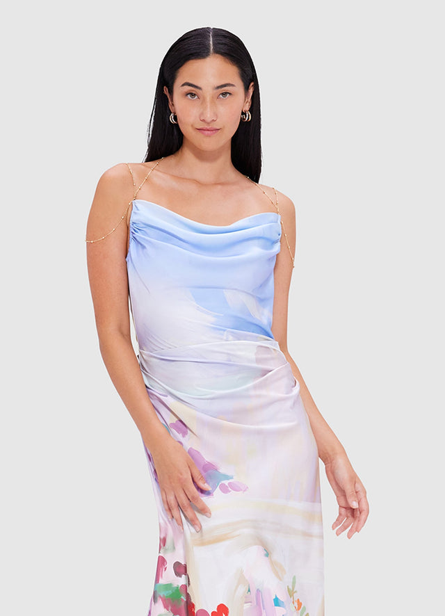 Exclusive Leo Lin Imogen Gown - Jardin Print