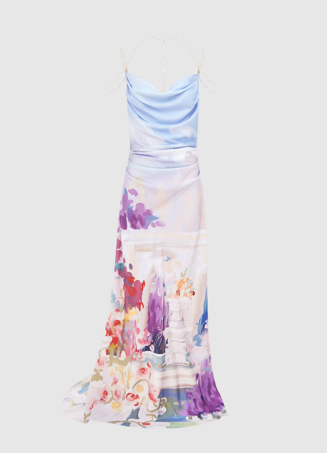 Exclusive Leo Lin Imogen Gown - Jardin Print