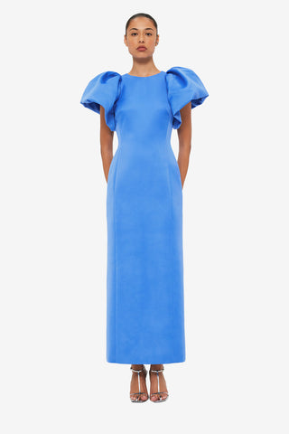Exclusive LEO LIN Lucinda Maxi Dress - Steel Blue