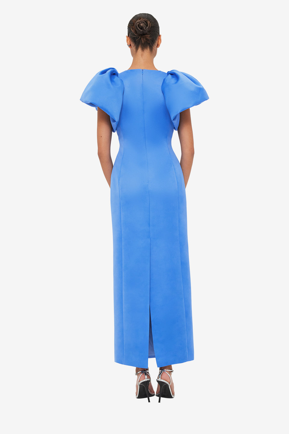 Exclusive LEO LIN Lucinda Maxi Dress - Steel Blue