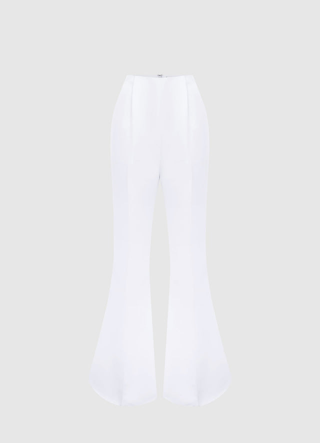 Exclusive Leo Lin Maya Flared Pants - Snow