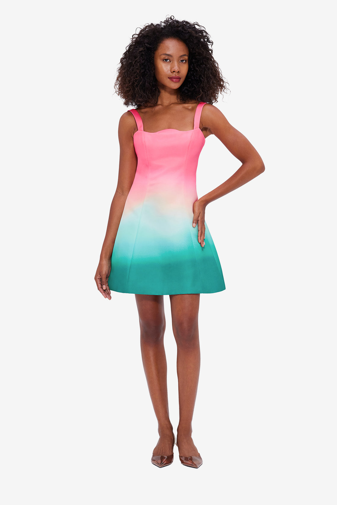 Exclusive LEO LIN Abigail Mini Dress - Whimsical