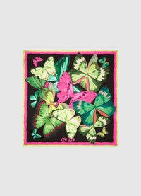 Exclusive Leo Lin Small Scarf - Papillon Print
