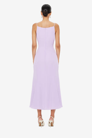 Regina Midi Dress - Lilac