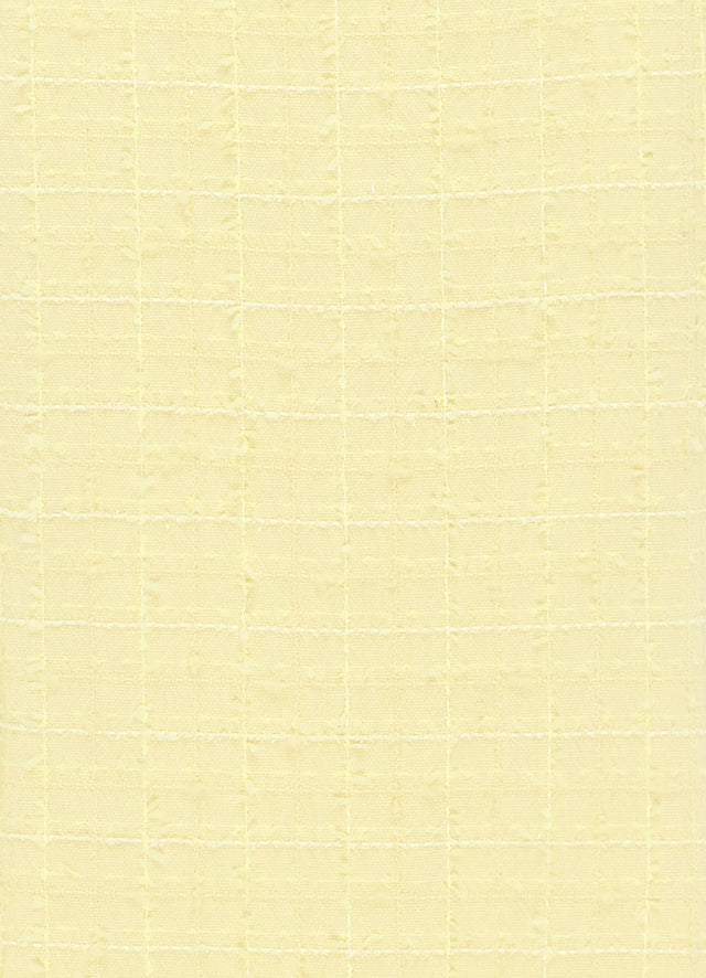 Exclusive LEO LIN Regina Tweed Midi Dress - Sorbet Yellow