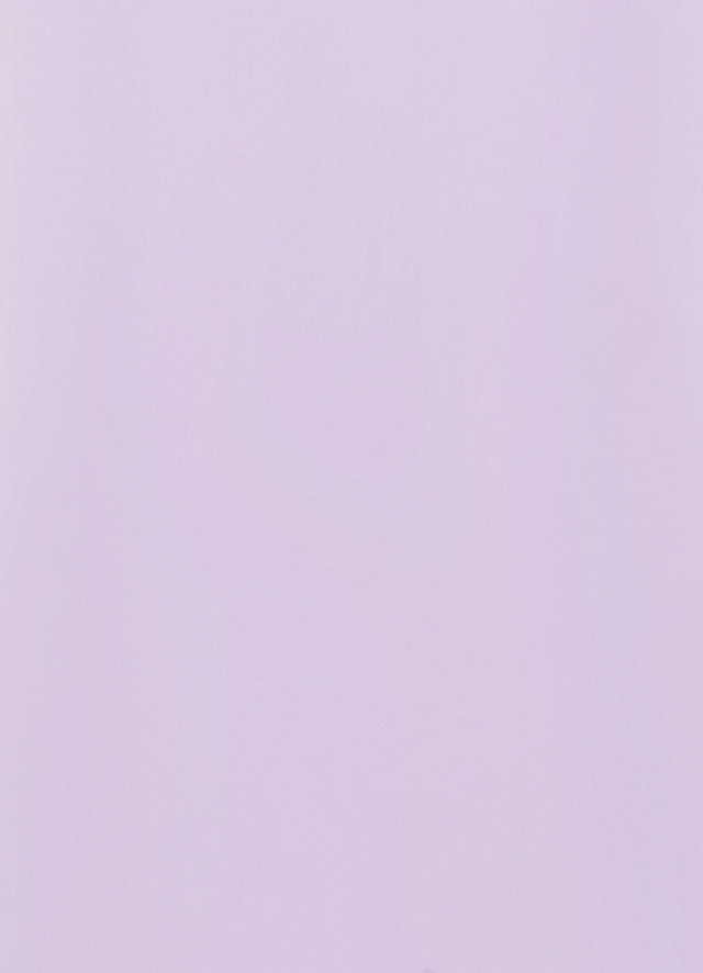 Exclusive LEO LIN Aurie Applique Short Sleeve Mini Dress - Lilac