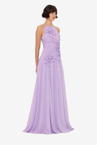 Amya Petal Gown - Lilac