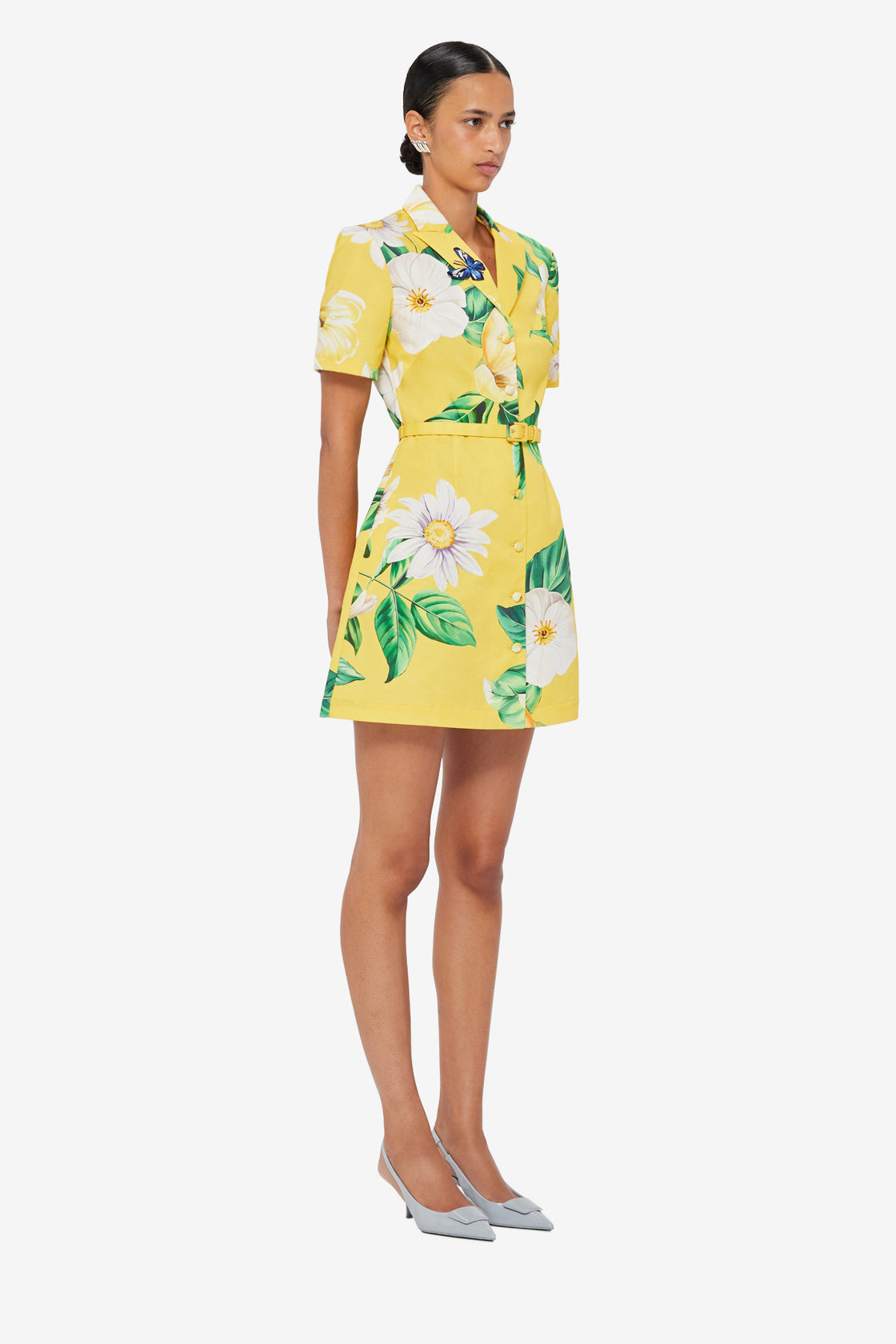 Brigitte Mini Dress - Joie Print in Sunshine