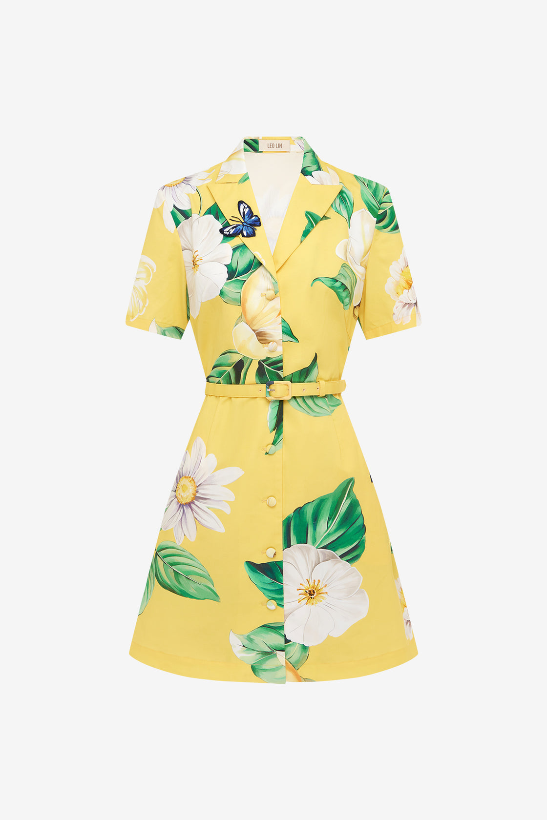 Exclusive LEO LIN Brigitte Mini Dress - Joie Print in Sunshine