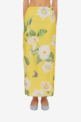 Jing Maxi Skirt - Joie Print in Sunshine