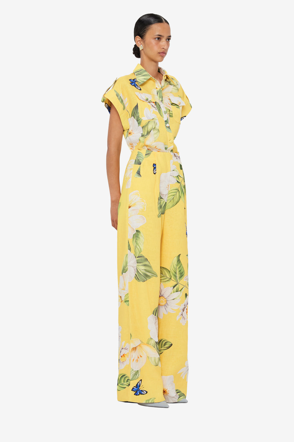 Luisa Pants - Joie Print in Sunshine