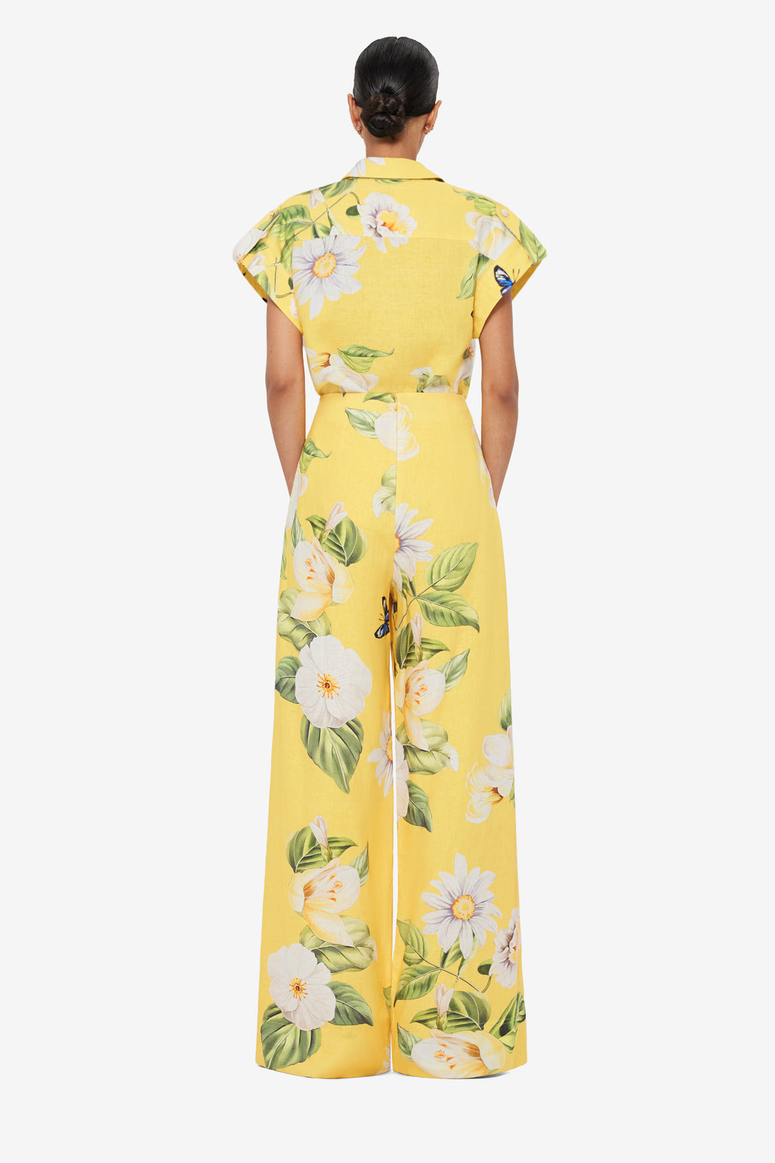 Luisa Pants - Joie Print in Sunshine