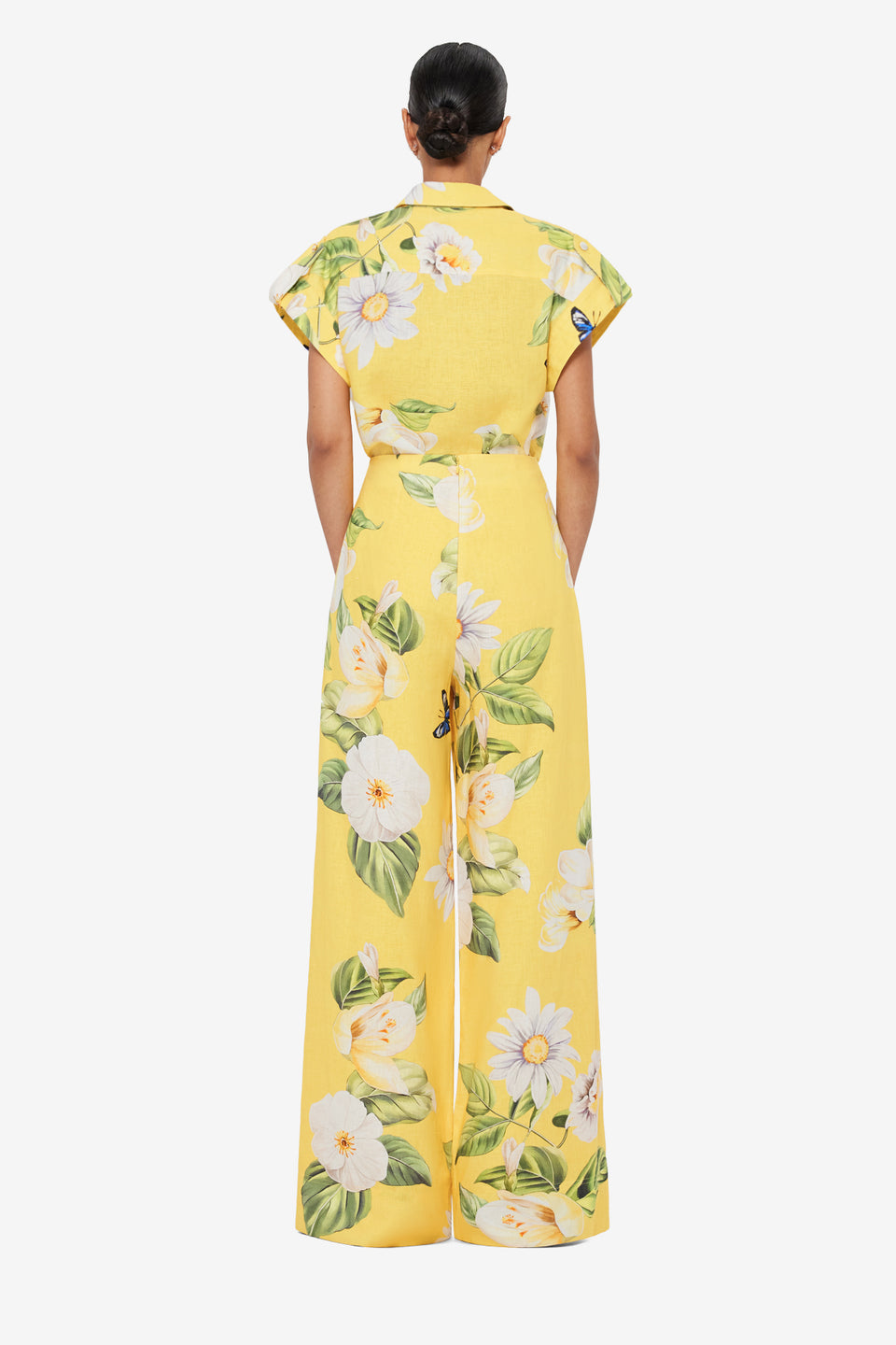 Luisa Pants - Joie Print in Sunshine