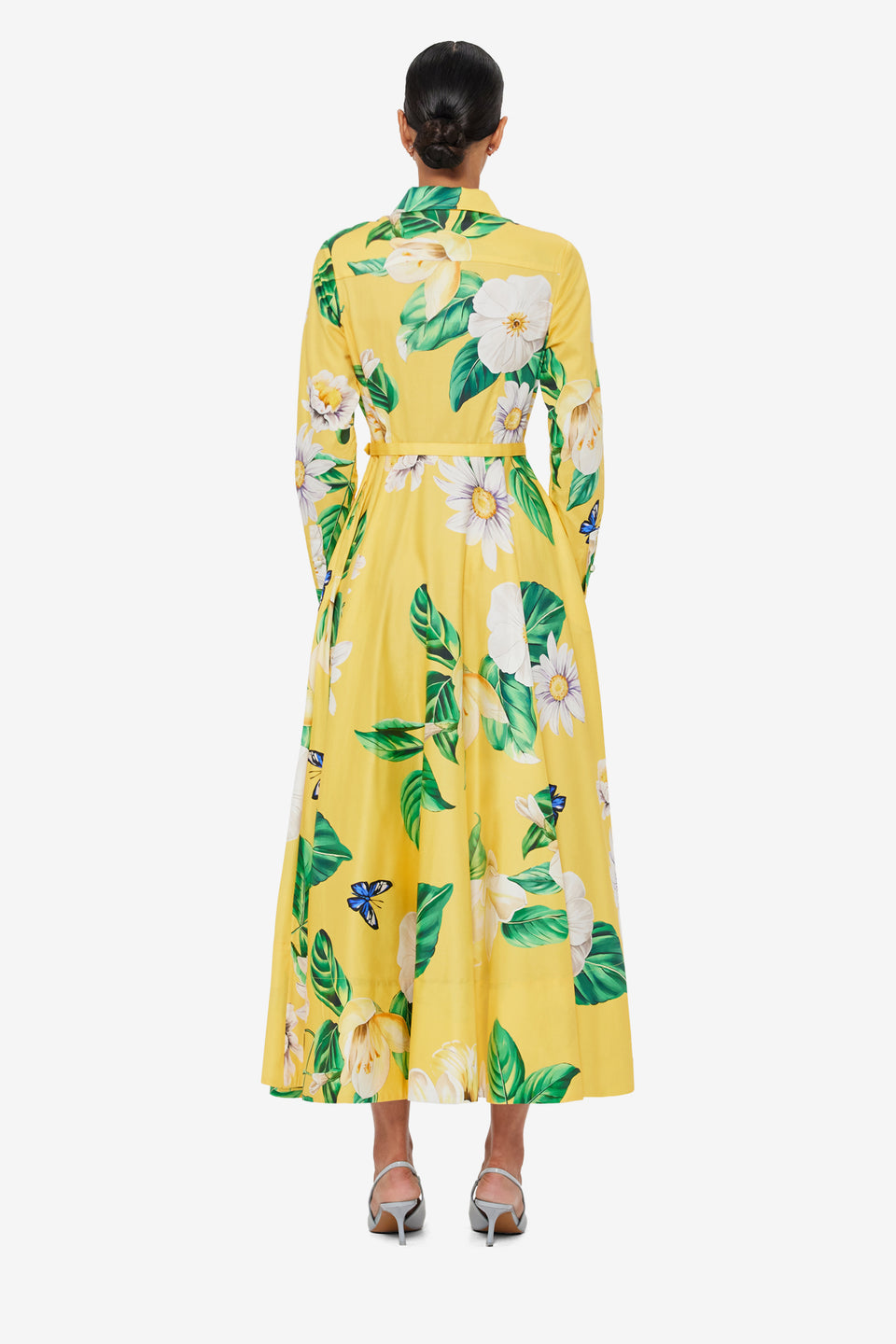 Zara Shirt Midi Dress - Joie Print in Sunshine