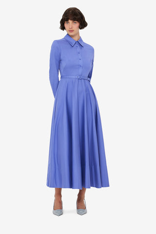Zara Shirt Midi Dress - Moonlight