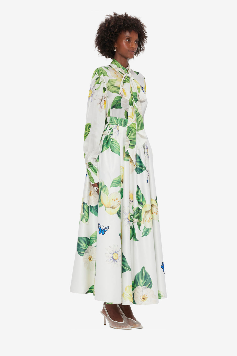 Reinette Skirt - Joie Print in Snow