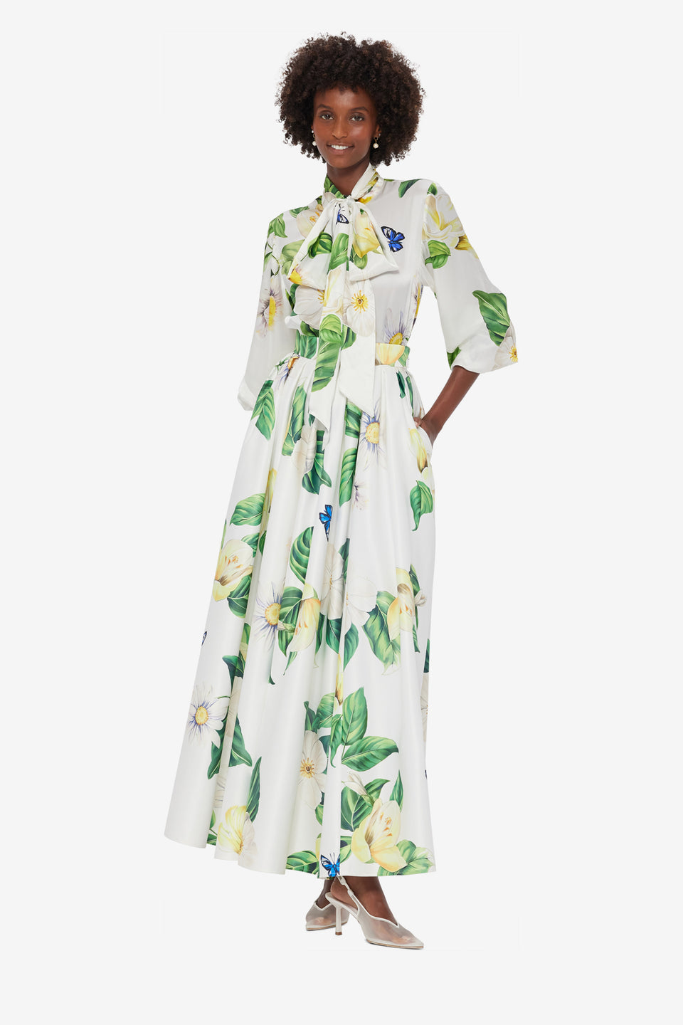 Reinette Skirt - Joie Print in Snow