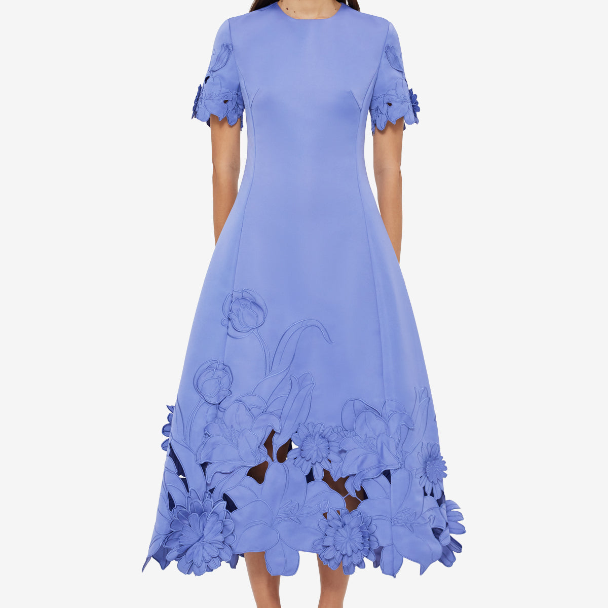 Caroline Short Sleeve Midi Dress
