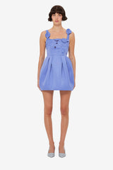 Piper Appliqué Bell Shape Mini Dress - Moonlight Dress Mini