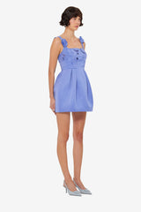 Piper Appliqué Bell Shape Mini Dress - Moonlight Dress Mini