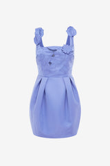 Piper Appliqué Bell Shape Mini Dress - Moonlight Dress Mini