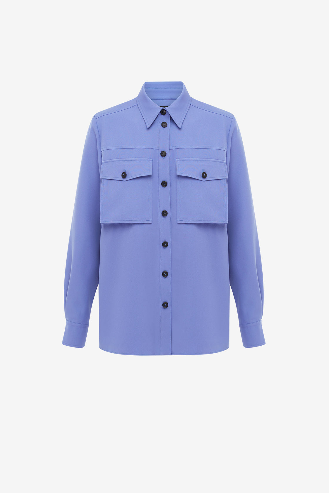 Exclusive LEO LIN Mavis Pocket Shirt - Moonlight