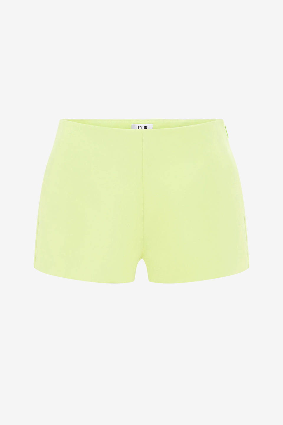 Exclusive LEO LIN Olivianne Shorts - Chartreuse