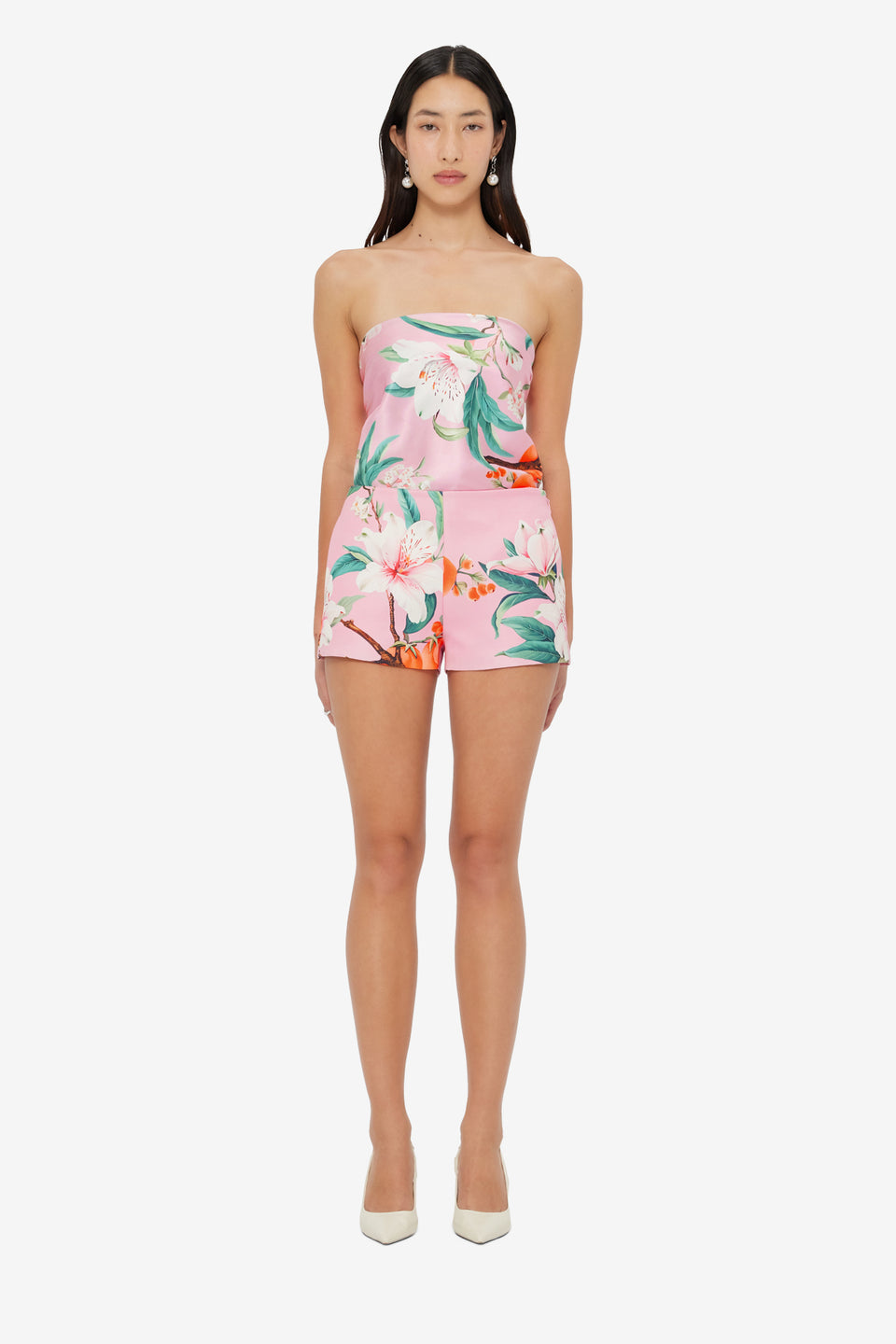 Olivianne Shorts - Lavish Print in Pink