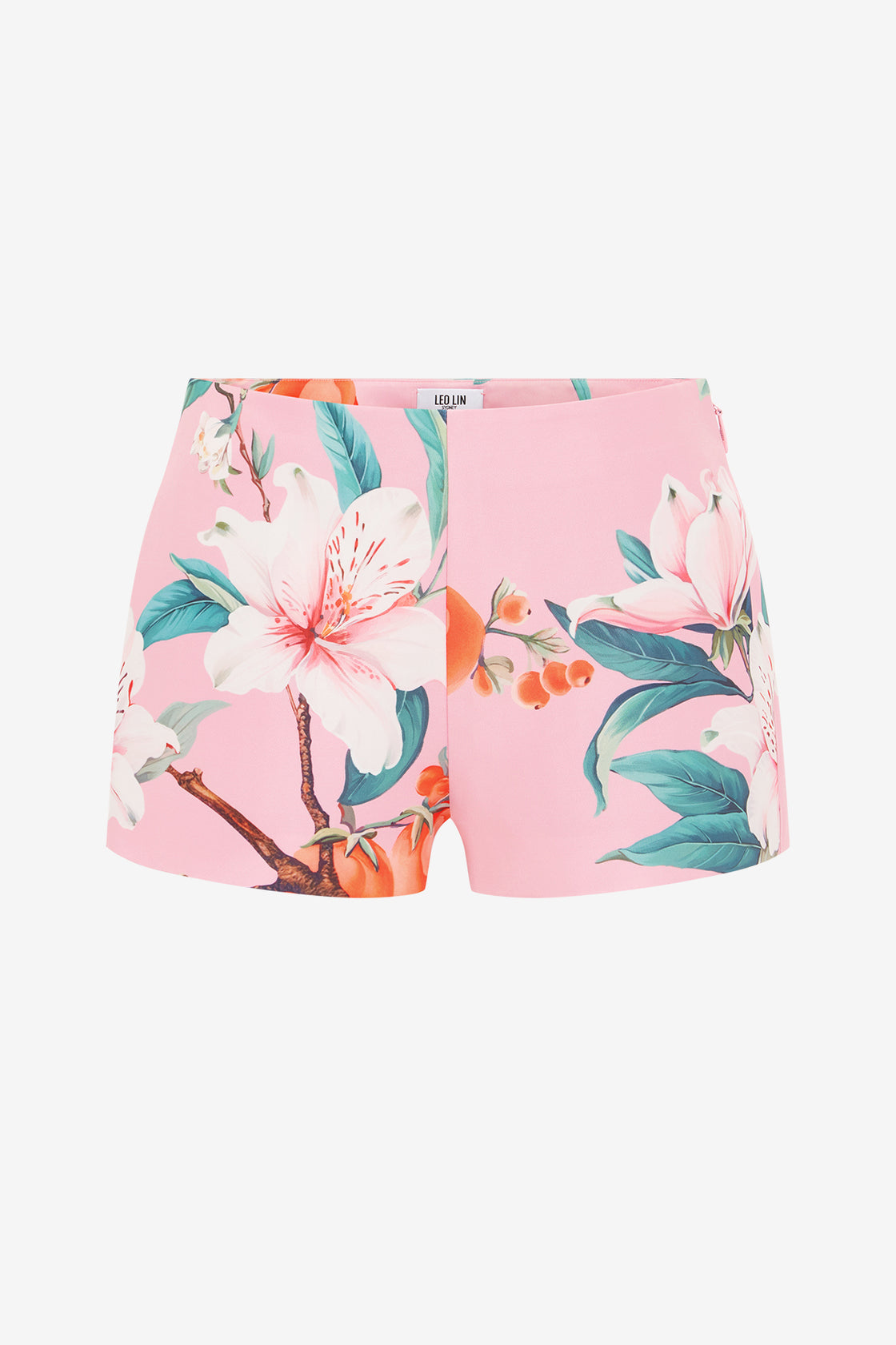 Exclusive LEO LIN Olivianne Shorts - Lavish Print in Pink