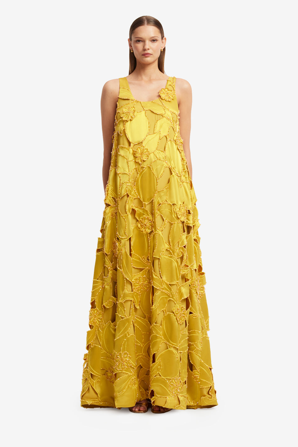 Charlene Embellished Gown - Opulence Dress Maxi
