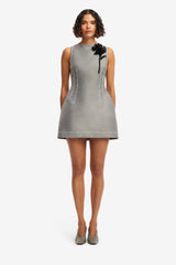 Ali Mini Dress - Steel Dress Mini