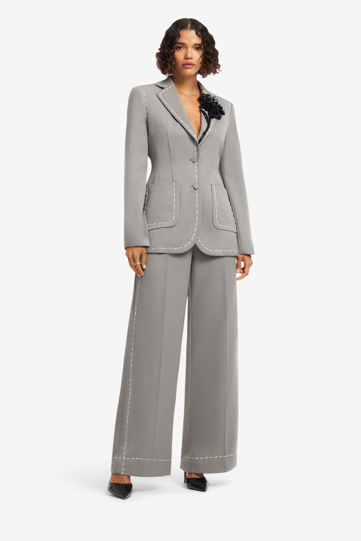 Jillian Blazer - Steel – LEO LIN